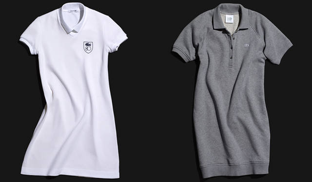 <strong>LACOSTE｜ラコステ</strong> ともにウィメンズのワンピース。左から「EF1707」1万6800円、「EF1709」1万8900円（ともにラコステ／ラコステお客様センター）