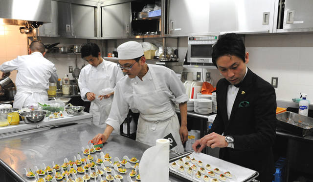 <strong>STRASBURGO｜ストラスブルゴ</strong>　当日の料理は『ルレシャトー』に加盟するレストラン『ラ・べカス』の渋谷圭紀シェフが担当