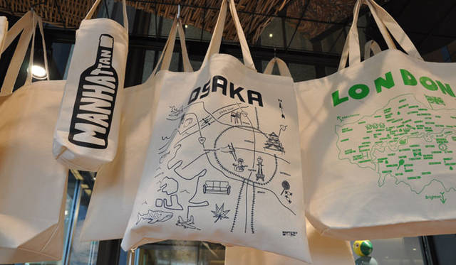 <strong>ACTUS｜アクタス</strong>　ライフスタイル提案型セレクトショップ「アクタス 梅田店」　アクタス 梅田店限定マップトート「OSAKA」