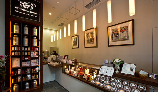<strong>BETJEMAN & BARTON｜ベッジュマン&バートン</strong>　店舗内観