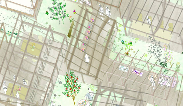 <strong>AAF通信│建築レクチュアシリーズ217</strong> 　「グループホーム」 取り壊し予定となっている家屋の一部を、曳家(ひきや)という手法で日本全国から集め組み合わせてつくる建築