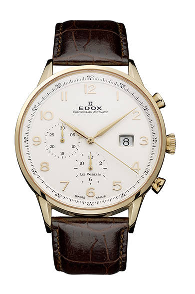 「レ・ヴォベール クロノグラフ オートマチック」　SSケース、43mm、自動巻、27万3000円