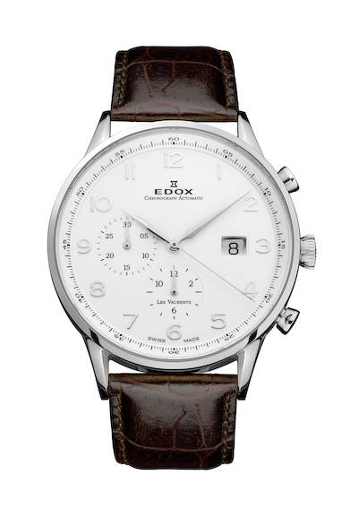 「レ・ヴォベール クロノグラフ オートマチック」　SSケース、43mm、自動巻、25万2000円