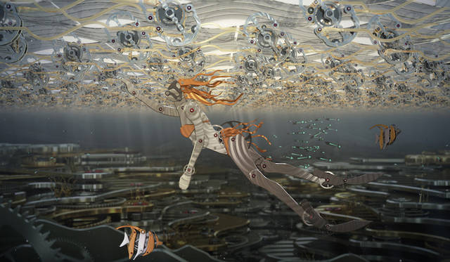 オメガの脱進機「コーアクシャル・キャリバー」。その“唯一無二”の世界を旅するアニメーションによる3Dショートフィルムが発表された