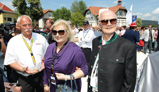 フェルディナント・ピエヒ氏とピエヒ夫人ことウルスラ・ピエヒ氏 