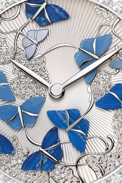 「Attrape Moi｜アトラップ・モワ」　ブルーの蝶モチーフ