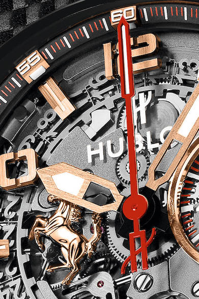 「Big Bang Ferrari King Gold Carbon｜ビッグ・バン フェラーリ キングゴールド カーボン」