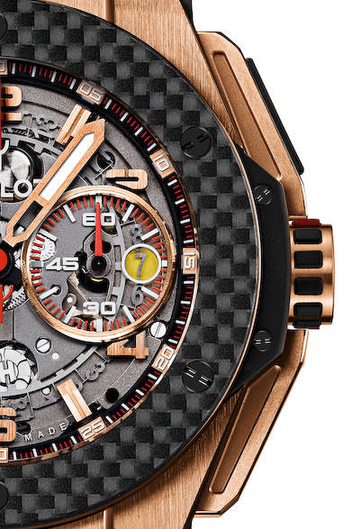 「Big Bang Ferrari King Gold Carbon｜ビッグ・バン フェラーリ キングゴールド カーボン」