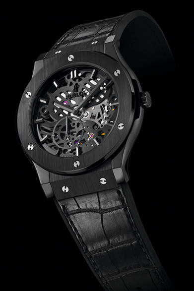 「Classic Fusion Classico Ultra-Thin All Black 45mm｜クラシック・フュージョン クラシコ ウルトラ-シン スケルトン オールブラック」