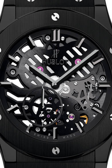 「Classic Fusion Classico Ultra-Thin All Black 45mm｜クラシック・フュージョン クラシコ ウルトラ-シン スケルトン オールブラック」