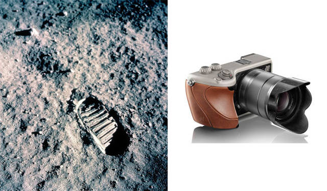 <strong>HASSELBLAD｜ハッセルブラッド</strong>　デジタル一眼ミラーレスカメラ「Lunar（ルナ）」　左／NASA/Hasselblad<br>