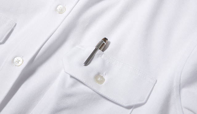 <strong>ESTNATION｜エストネーション</strong>　「エストネーション×干場義雅」コラボシャツ　“SMART COOL BIZ” エクスプローラーシャツ1万3650円