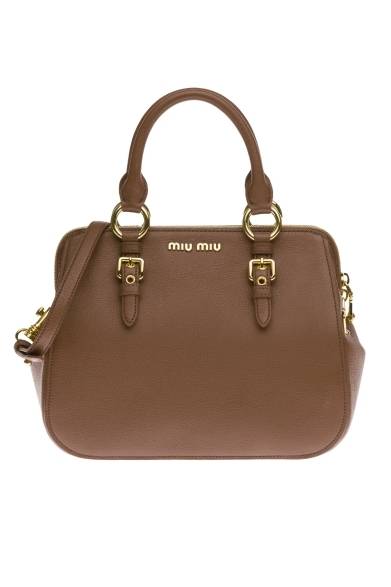 ボストンバッグ<br />カラー│ブラウン、ピンクベージュ<br />サイズ│H20×W27.5×D15cm<br />価格│15万4350円