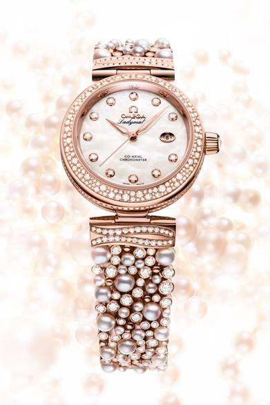 レディマティック「ダイヤモンド＆パール」<br />ケース径｜34mm<br />価格｜1481万5500円<br />日本入荷｜2013年秋（予定）<br /><br />オメガお客様センター<br />Tel.03-5952-4400