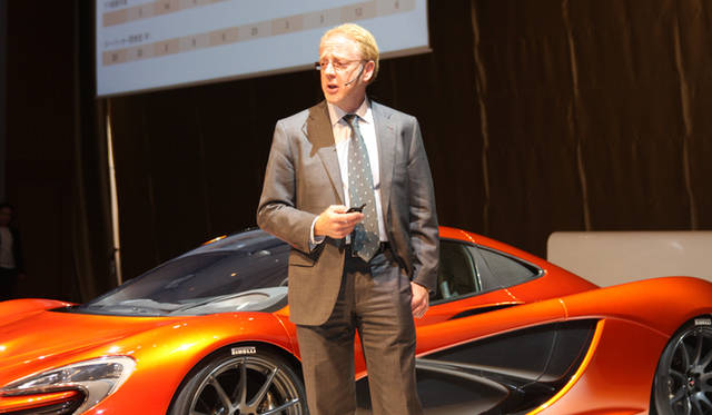 マクラーレン・オートモーティブ・リサーチ・ディレクター　ディック・グローバー氏