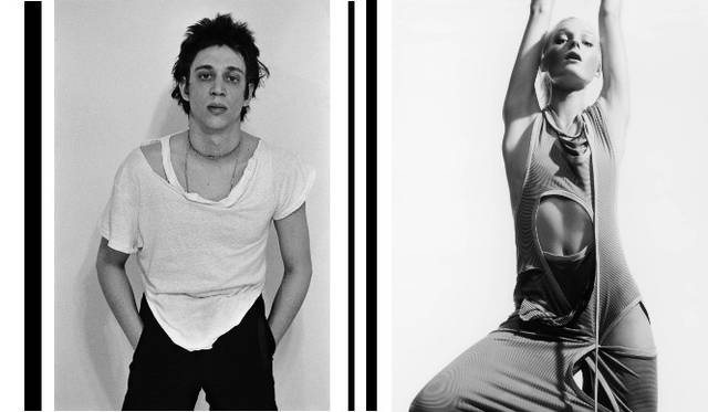 <strong>ART FILE 19｜「Punk: Chaos to Couture」</strong>　左：Richard Hell, late 1970sCourtesy of The Metropolitan Museum of Art, Photograph © Kate Simon　右：Hussein Chalayan (British, born Cyprus, 1970), spring/summer 2003Dazed and Confused, March 2003, Photograph by Eric Nehr