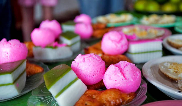 農園ツアーの最後にいただけるバリ島の家庭料理