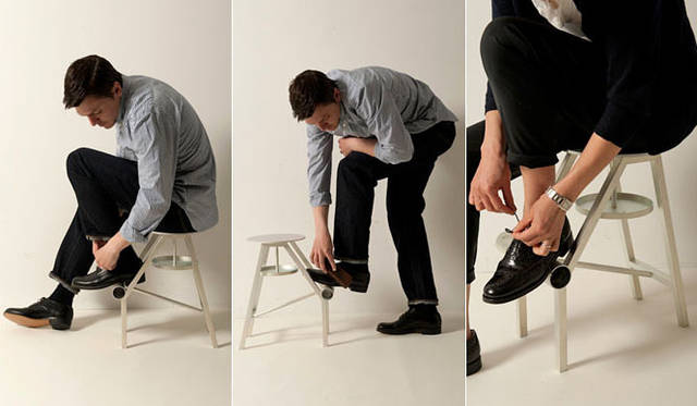 <strong>WISTERIA｜ウィステリア</strong>　ファッションブランド「FUJITO」10周年記念、二俣公一デザイン「SHOE STOOL」