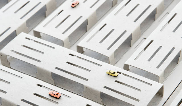 ©Louis Vuitton / Jérémie Souteyrat<br />Courtesy of Espace Louis Vuitton Tokyo<br /><br />Carmageddon / Motorway, 2012<br />