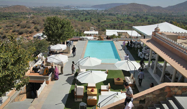 <strong>LOUIS XIII｜ルイ13世<</strong>　「ルイ13世 レア・カスク42.6」プレスツアー　ウダイプールでも有名な山頂にあるファテガールホテル