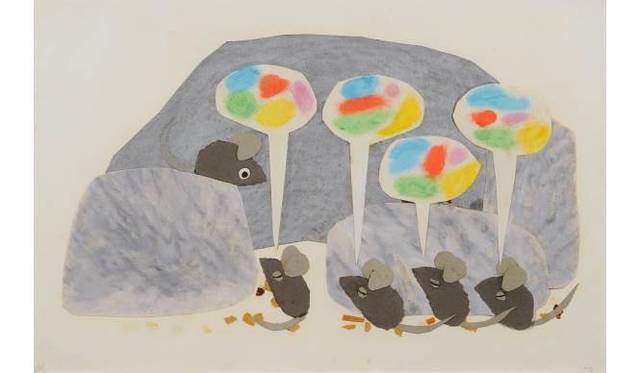 <strong>ART｜『レオ・レオニ 絵本のしごと』がBunkamura ザ・ミュージアムで開催</strong>　<br />「フレデリック」　1967年　Frederick　©1967, renewed 1995 by Leo Lionni / Pantheon　Works by Leo Lionni, On Loan By The Lionni Family