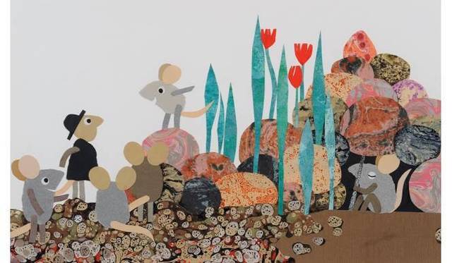 <strong>ART｜『レオ・レオニ 絵本のしごと』がBunkamura ザ・ミュージアムで開催</strong>　<br />「マックマウスさん」　1992年　Mr. McMouse　©1992 by Leo Lionni / Knopf　Works by Leo Lionni, On Loan By The Lionni Family