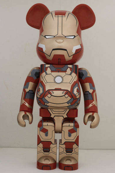 <strong>MEDICOM TOY｜メディコム・トイ</strong>　 MEDICOM TOY EXHIBITION ’13 開催記念商品　BE@RBRICK IRON MAN MARK XLII(42) 1000％ 3万3600円（全高約700mm）※送料別／会場分は発送のみ（7月末発送予定）となります