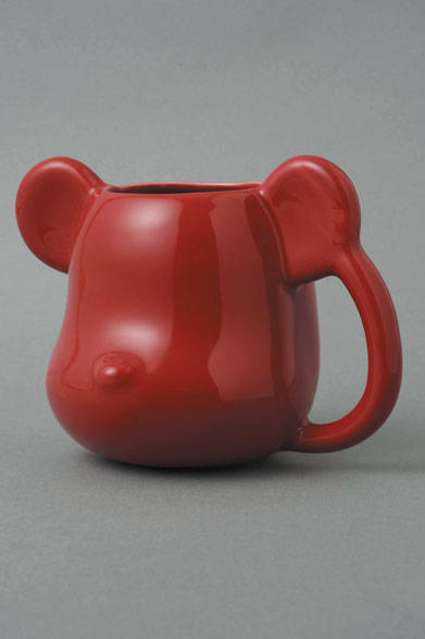 <strong>MEDICOM TOY｜メディコム・トイ</strong>　 MEDICOM TOY EXHIBITION ’13 開催記念商品　BE@RBRICK MUG 1050円（全高約100mm）