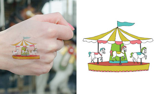 <strong>ASPLUND｜アスプルンド</strong>　タトゥーシールブランド「TATTLY（タトリー）」