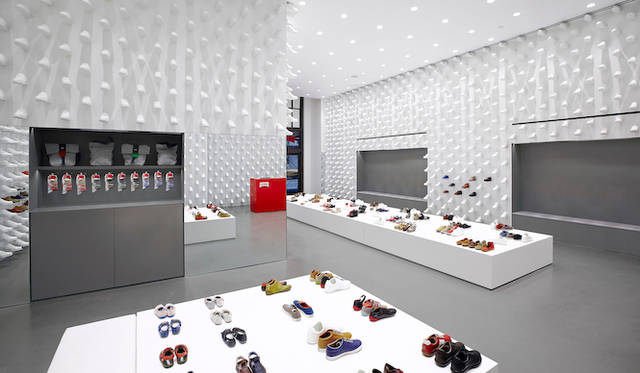 佐藤オオキ氏デザインのCAMPER ニューヨーク店