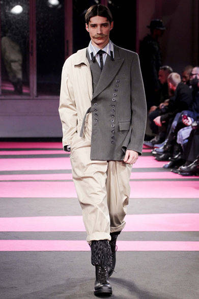 <strong>YOHJI YAMAMOTO│ヨウジヤマモト</strong>　新ライン「REGULATION Yohji Yamamoto MEN」2013-14年秋冬コレクション