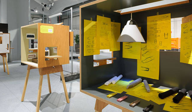 <strong>東京物産展</strong>　ミラノサローネ2013でのインスタレーション展「10 Japanese Designers in koloro-desk」　Photo by Takumi Ota