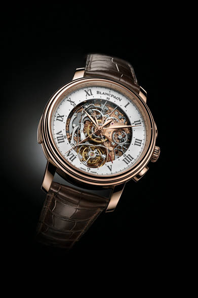「Le Brassus Carrousel Minute Repeater Flyback Chronographe｜ル・ブラッシュ カルーセル ミニッツリピーター フライバッククロノグラフ」　ケース径45mm、18KRGケース、自動巻き、アリゲーターストラップ、4165万3500円（予価）、販売時期は未定