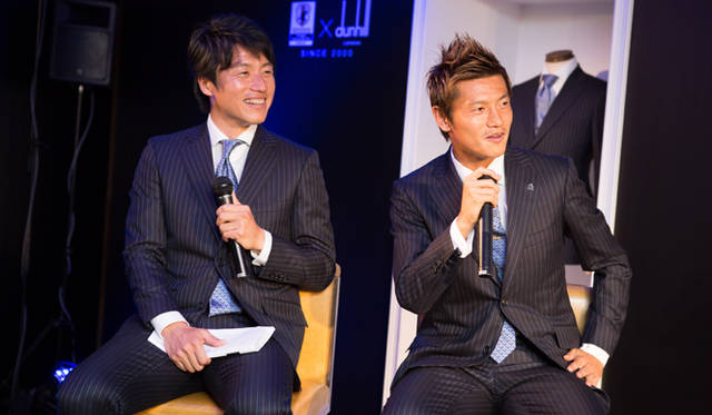 サッカー日本代表オフィシャルスーツ“勝負服”ローンチイベント