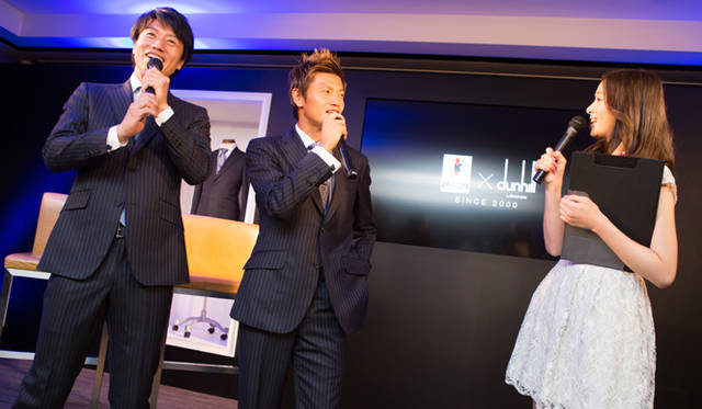 サッカー日本代表オフィシャルスーツ“勝負服”ローンチイベント