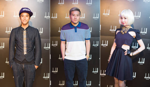 左から、俳優の小橋賢児さん、フィテッセ所属の安田理大選手、ファッションジャーナリストのミーシャ・ジャネットさん