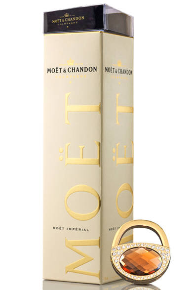 <strong>MOET & CHANDON｜モエ・エ・シャンドン</strong>　「バッグハンガー付き　モエ・エ・シャンドン モエ アンペリアル」（750mL）　6195円