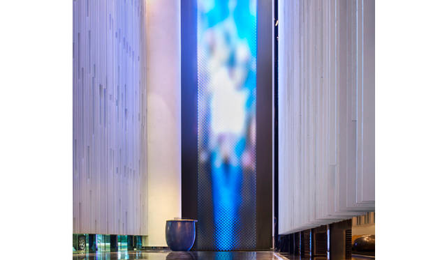 スタイリッシュなW広州のエントランス