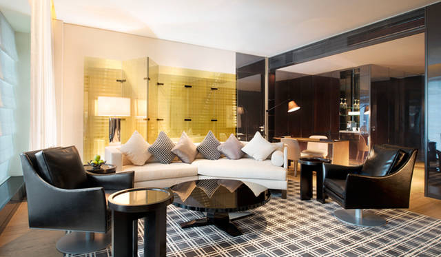 W広州は、これまでのWホテルよりも、やや大人向けなデザインでまとめられている