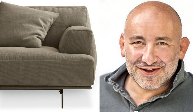 <strong>ACTUS｜アクタス</strong>　「Poliform（ポリフォーム）」　ソファ「Tribeca（トラベッカ）」（2012）とジャン・マリー・マソー