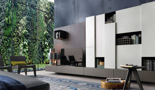 <strong>ACTUS｜アクタス</strong>　「Poliform（ポリフォーム）」　システムユニット「SINTESI（シンテジ）」（1998）