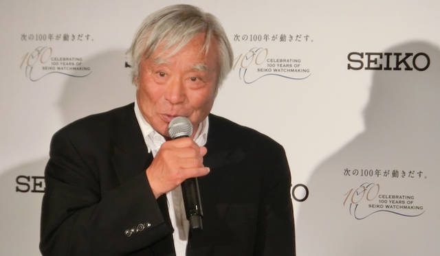 セイコーのスペシャルウォッチを着用して世界最高年齢となる80歳でエベレスト登頂を果たした冒険家の三浦雄一郎さん