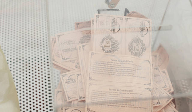 入場チケット28ドルには、実食会「ワールド・ストリート・フード・ジャンボリー」で使える20ドル分のフード・クーポンが含まれる