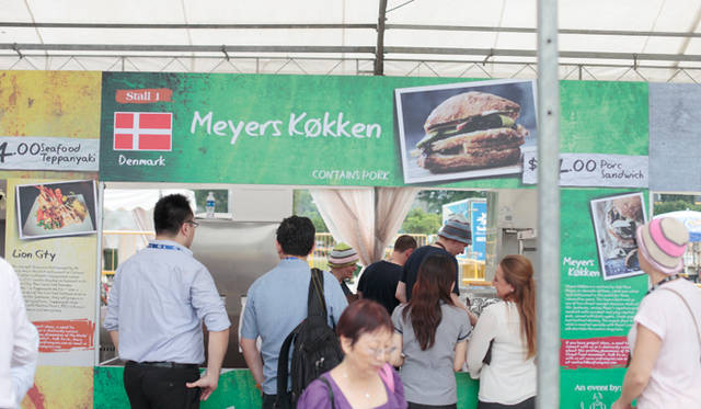 唯一の北欧組、「ノーマ」の共同設立者クラウス・マイヤー氏は、今回のためにオーガニック小麦を使ったバンズを開発