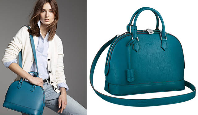 <strong>LOUIS VUITTON｜ルイ・ヴィトン</strong>　あらたなレザーコレクション「ルイ・ヴィトン パルナセア」誕生<br />アルマPM[W32×H25×D14cm] 42万1050円