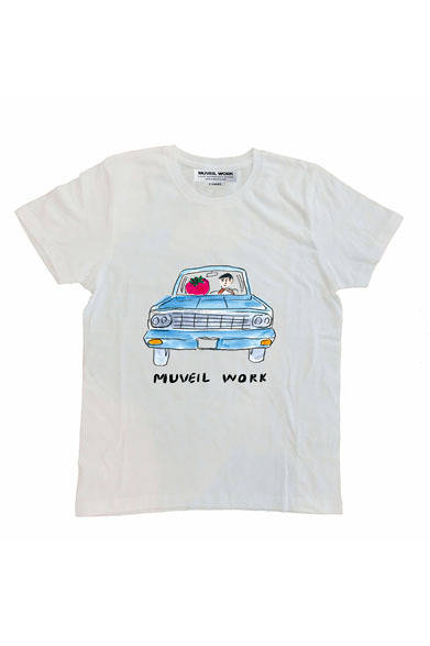 <strong>MUVEIL｜ミュベール</strong>　伊勢丹新宿店本館2階、東京クローゼット「MUVEIL WORK」　伊勢丹スペシャル・アイテム　野菜Tシャツ（アーティスト堀 道広氏イラストTシャツ）