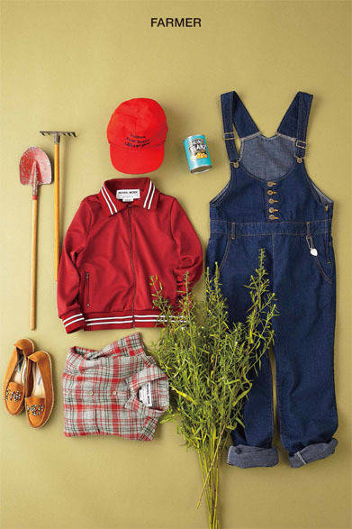 <strong>MUVEIL｜ミュベール</strong>　伊勢丹新宿店本館2階、東京クローゼット「MUVEIL WORK」　2013-14年秋冬コレクション「FARMER」（6月末展開予定）