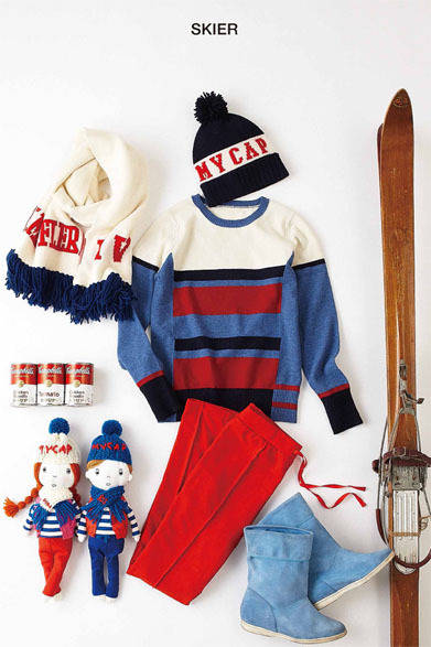 <strong>MUVEIL｜ミュベール</strong>　伊勢丹新宿店本館2階、東京クローゼット「MUVEIL WORK」　2013-14年秋冬コレクション「SKIER」（10月末展開予定）