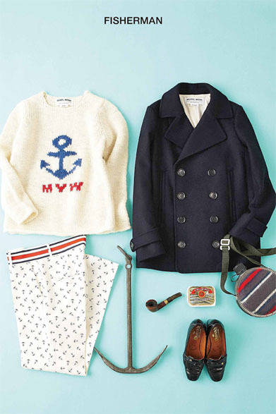 <strong>MUVEIL｜ミュベール</strong>　伊勢丹新宿店本館2階、東京クローゼット「MUVEIL WORK」　2013-14年秋冬コレクション「SKIER」（10月末展開予定）