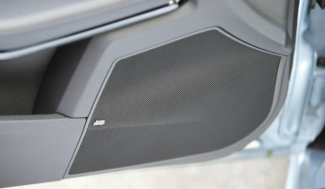 試乗車にはソニックデザインのオーディオシステムが設定されているクルマもあった